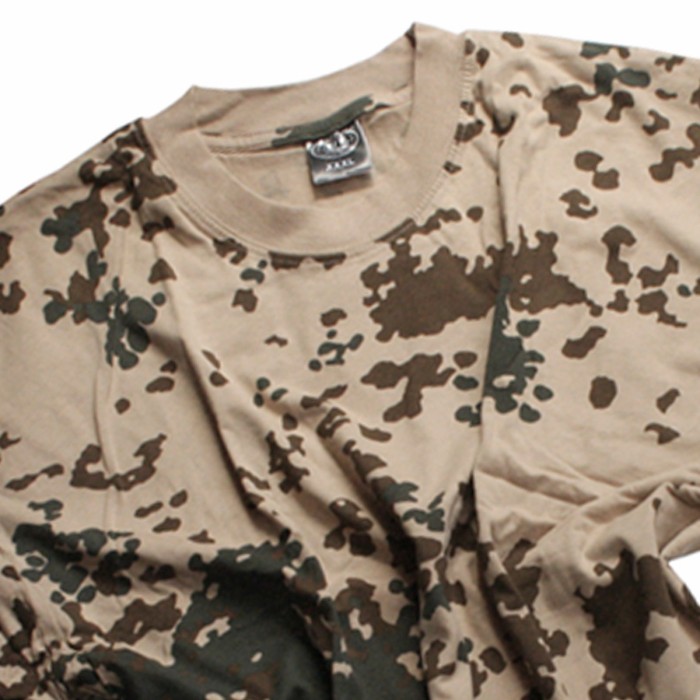 US T-shirt, half sleeves, reinforced round neck
